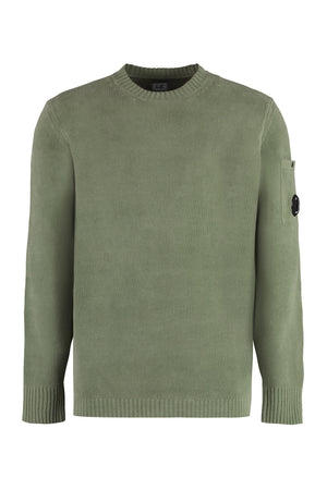 Cotton crew-neck sweater-0